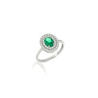 Anello IGold Donna in Oro bianco Zircone AN03302401000 - AN03302401000